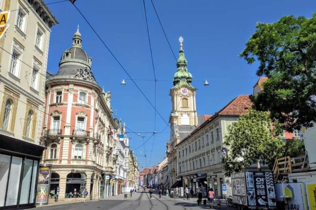 Annenstrasse Graz Central Apartment'6Beds'Freeparking Екстериор снимка